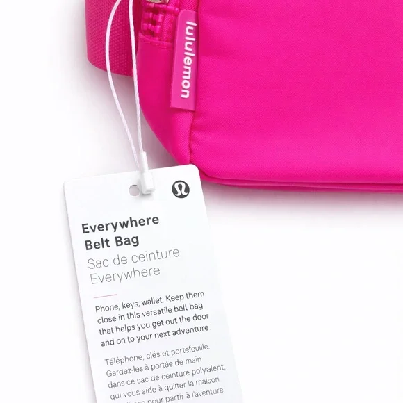 Lululemon Fuchsia Belt Bag - Picture 5 of 5